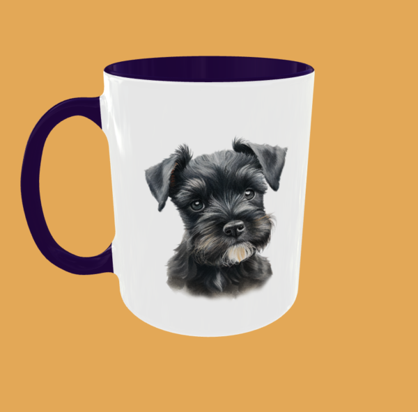 Dogs - Schnauzer Love: Adorable Puppy Mug - Image 3