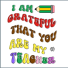 Teacher Coaster - Grateful That You Are My Teacher