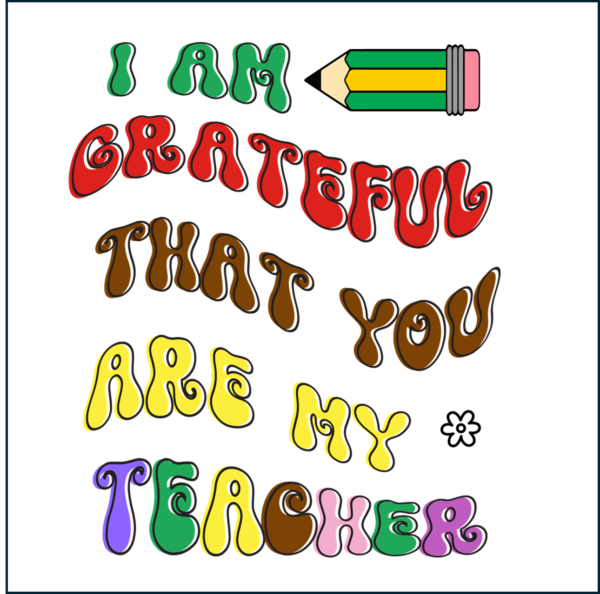 Teacher Coaster - Grateful That You Are My Teacher