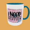 Cofee Quotes - Fuel Your Day: I need coffee Mug - Image 5