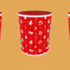 Christmas - Let it Snow Red Background - Image 4