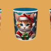 Christmas - Cat with bauble background