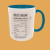 Mum - The Best Mum Ceramic Mug - Thoughtful Gift for Mum - Image 2