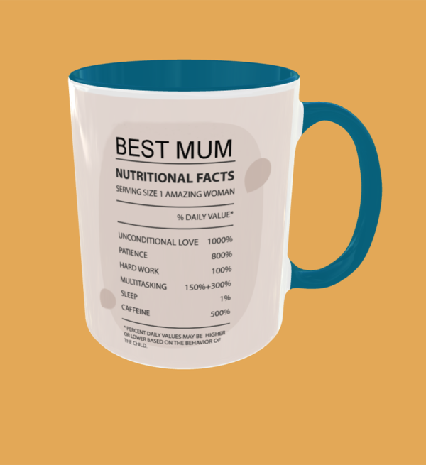 Mum - The Best Mum Ceramic Mug - Thoughtful Gift for Mum - Image 7