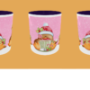 Christmas - Robins Pink Background