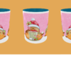 Christmas - Robins Pink Background - Image 2