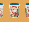 Christmas - Santa with Decorations - Image 2