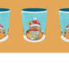 Christmas - Robins with Light Blue Background - Image 2
