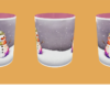 Christmas - Snowman with Grey sky background - Image 3