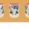 Christmas - Penguin with Tree Background - Image 3