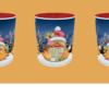Christmas - Robins Dark Blue Background - Image 4