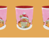 Christmas - Robins Pink Background - Image 4