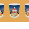 Christmas - Robins Dark Blue Background - Image 5