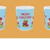 Christmas - Santa Blue Background - Image 5