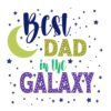 Coaster - Father's Day - Galactic Dad: The best in the Universe - Image 3