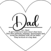 Coaster - Fathers Day - Dad Defined; The Perfect Coaster Gift for Father's Day