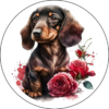 Coaster - Dogs - Dachshund Ceramic Coaster - Cute & Cozy gift for Dog Lovers - Image 3