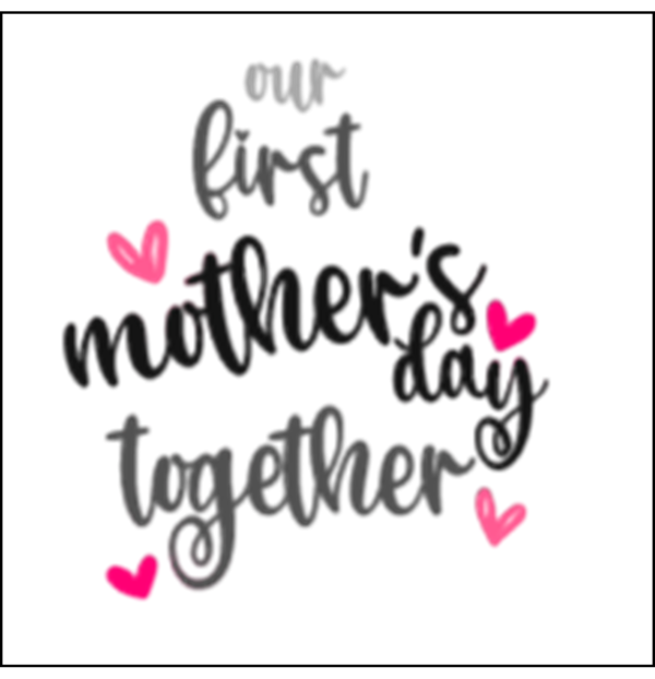 Coaster - Mum - Charming Patterned Heart Coaster 1st Mothers Day - Image 6