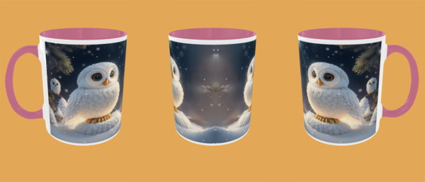 Christmas - Glittery Owls - Image 3
