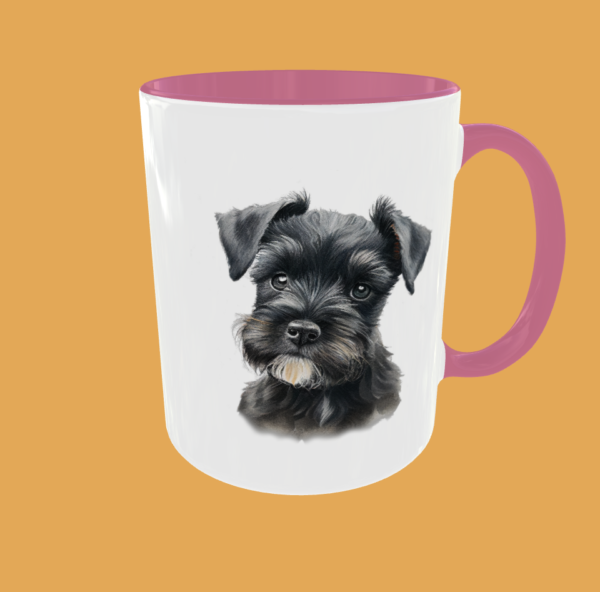 Dogs - Schnauzer Love: Adorable Puppy Mug - Image 5