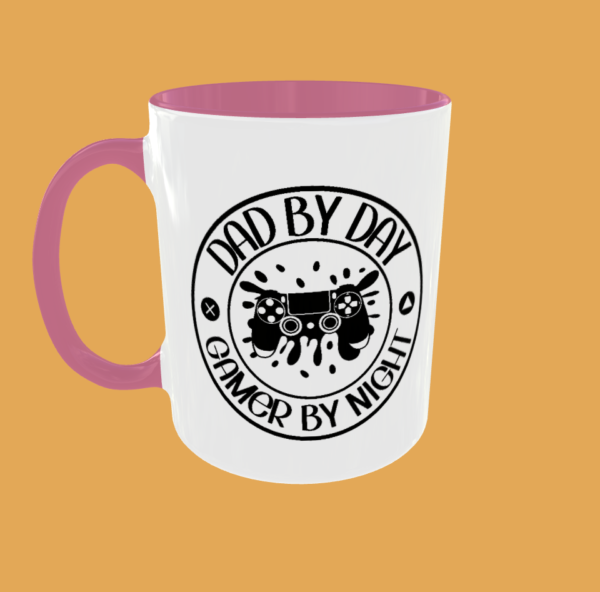 Fathers Day - Stylish Father's Day Ceramic Mug - Dad By Day - Image 4