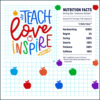 Teacher Coaster - Teach, Love, Inspire (2)