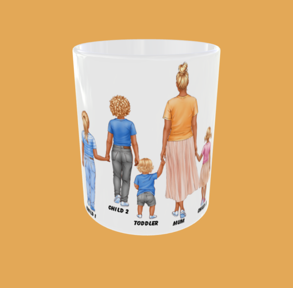 Personalised Mug - Standing Family
