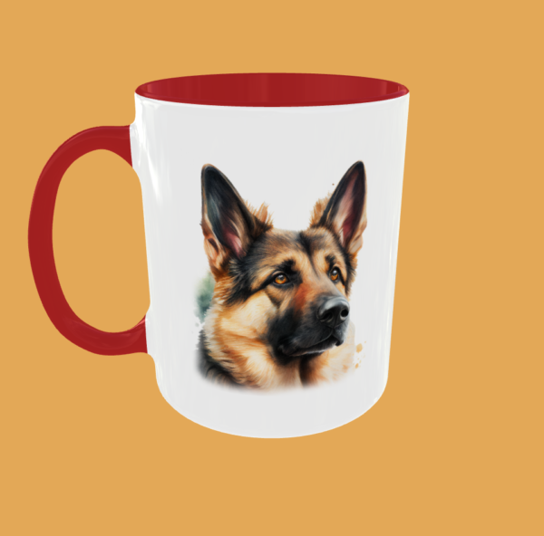 Dogs - German Shepherd Mug - A Perfect Gift for Dog Lovers - Image 2