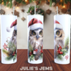 Tumbler - Christmas Owl #2 - Image 2