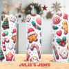 Tumbler - Christmas Gingerbread Men #1 - Image 2