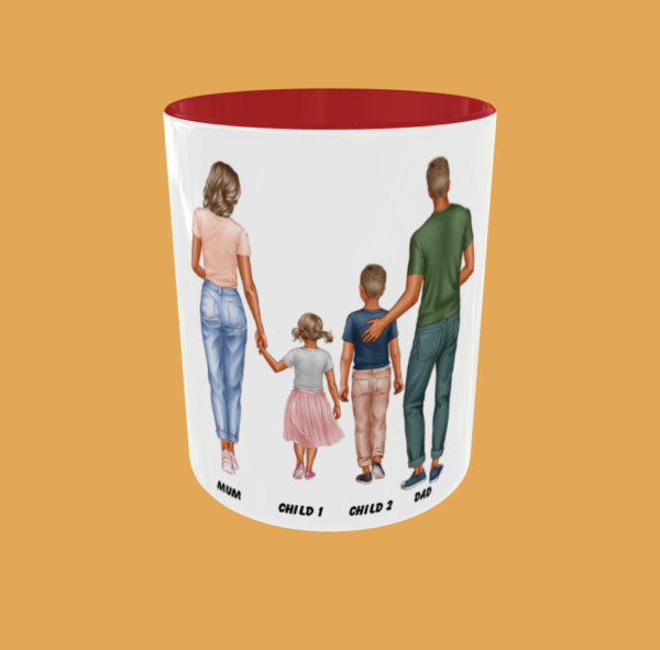 Personalised Mug - Standing Family