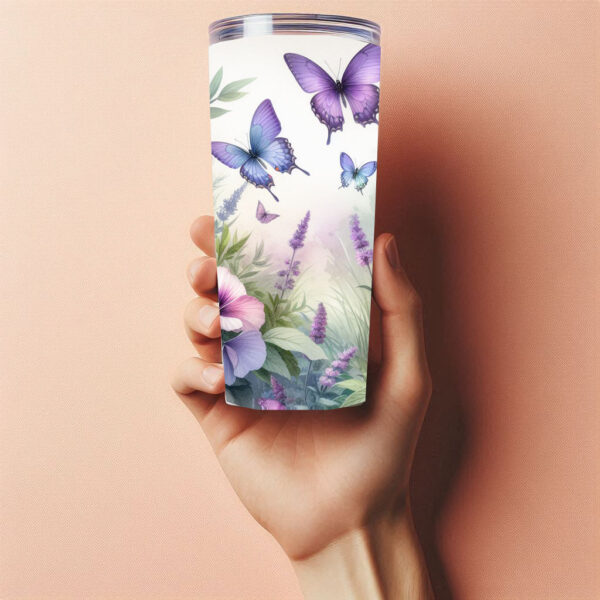 Tumbler - Butterflies #1