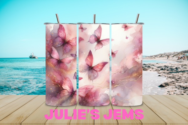 Tumbler - Butterflies #2 - Image 3